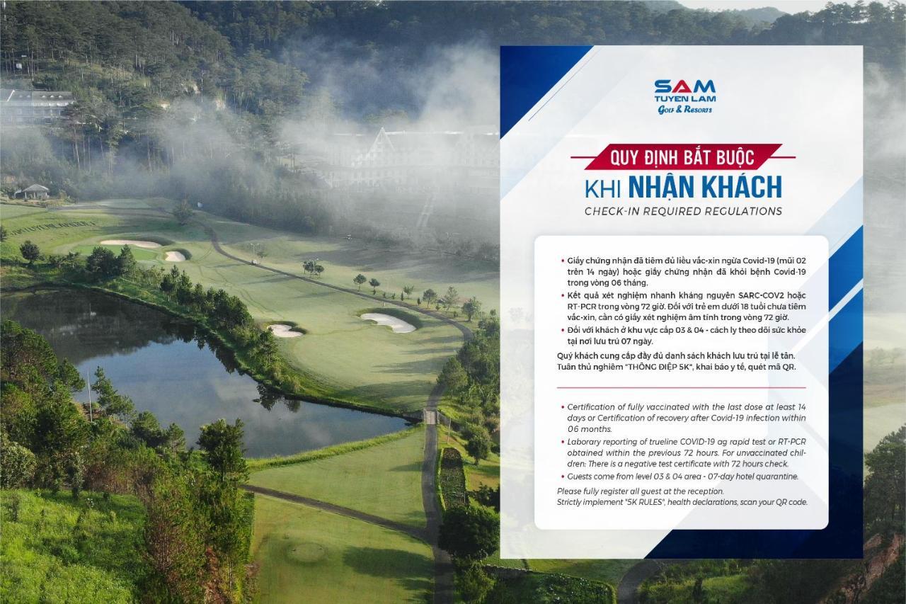 Sam Tuyen Lam Golf & Resorts Da Lat Esterno foto